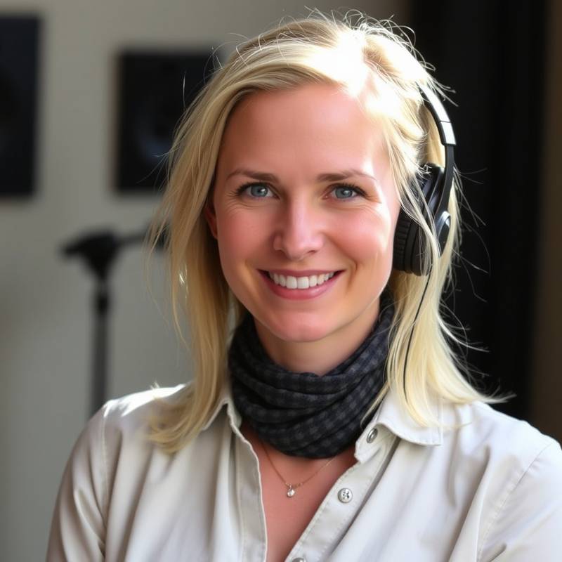 Professional headshot of Anna Petrova, a music production instructor